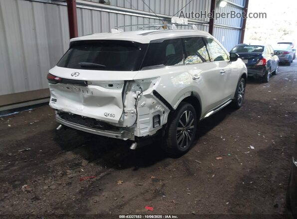 5N1AL1GSXSC332758 2025 INFINITI QX60 White Հետևի աջ