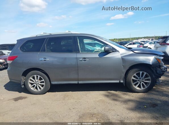 5N1AR2MM3GC663067 2016 NISSAN PATHFINDER Серый Вид задней части салона