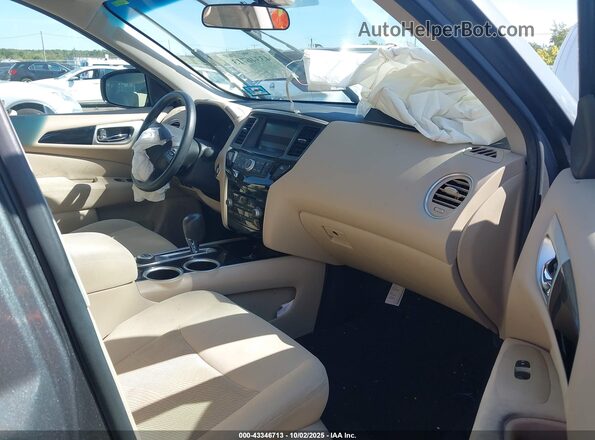 5N1AR2MM3GC663067 2016 NISSAN PATHFINDER Серый Вид салона спереди
