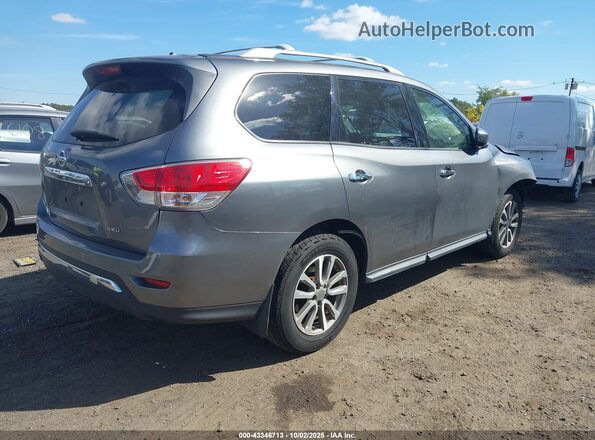 5N1AR2MM3GC663067 2016 NISSAN PATHFINDER Серый Задняя правая четверть