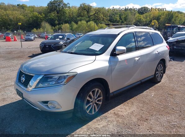 5N1AR2MM6GC613408 2016 NISSAN PATHFINDER Silver Front left
