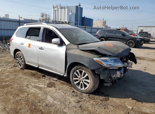 5N1AR2MN7GC646698 2016 NISSAN PATHFINDER Silver Delantero derecho