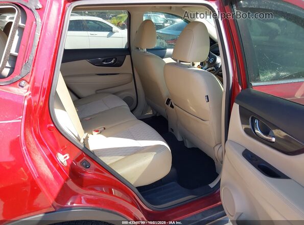 5N1AT2MT0LC796758 2020 NISSAN ROGUE Red Widok naklejki z numerem VIN