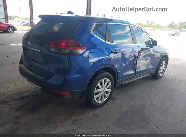 5N1AT2MT2LC800728 2020 NISSAN ROGUE Blue Задня права чверть