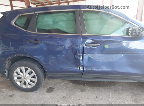 5N1AT2MT2LC800728 2020 NISSAN ROGUE Blue Вид спереду