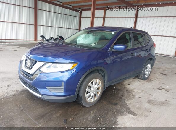 5N1AT2MT2LC800728 2020 NISSAN ROGUE Blue Передня ліва чверть