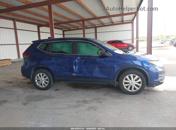 5N1AT2MT2LC800728 2020 NISSAN ROGUE Blue Вид задньої частини салону