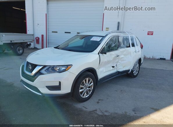 5N1AT2MT3LC785284 2020 NISSAN ROGUE Белый Передняя левая четверть