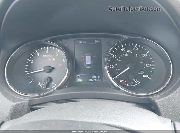 5N1AT2MT3LC785284 2020 NISSAN ROGUE Белый Вид задних сидений