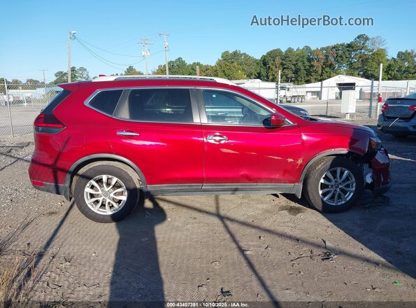 5N1AT2MT7LC734273 2020 NISSAN ROGUE Red Vista interior trasera