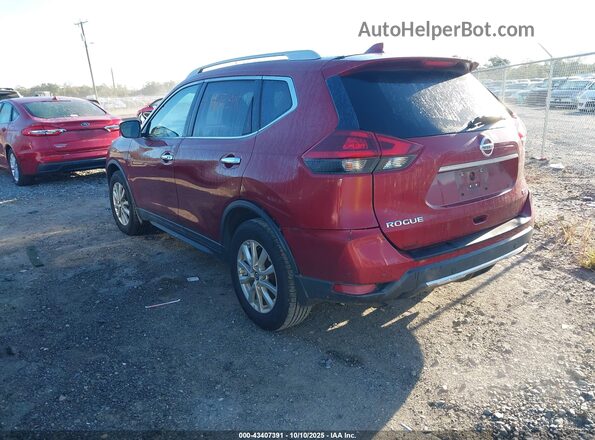 5N1AT2MT7LC734273 2020 NISSAN ROGUE Red Trasero izquierdo