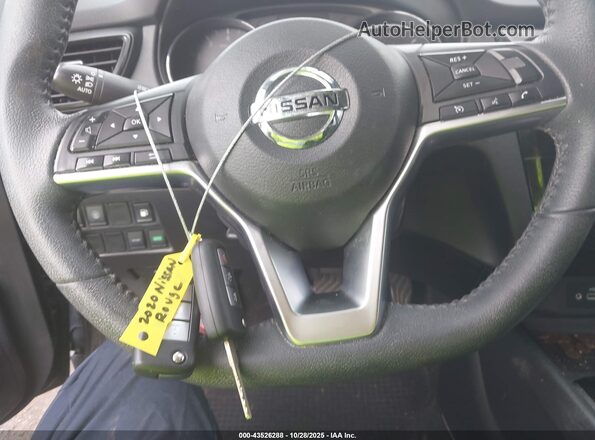 5N1AT2MT8LC787192 2020 NISSAN ROGUE Black Առջևի վահանակի տեսք