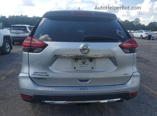 5N1AT2MT9LC745498 2020 NISSAN ROGUE Silver Вид ззаду