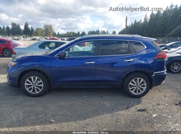5N1AT2MV3LC727869 2020 NISSAN ROGUE Blue Widok wnętrza 360 stopni