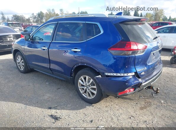 5N1AT2MV3LC727869 2020 NISSAN ROGUE Blue Tył lewy