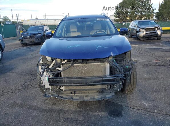 5N1AT2MV5LC803060 2020 NISSAN ROGUE Blue Widok z przodu