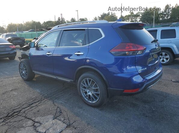 5N1AT2MV5LC803060 2020 NISSAN ROGUE Blue Tył lewy