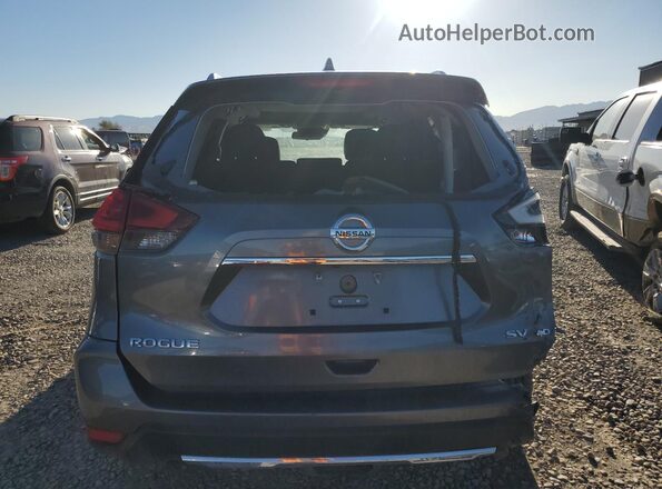 5N1AT2MV6LC719698 2020 NISSAN ROGUE Gray უკანა ხედი