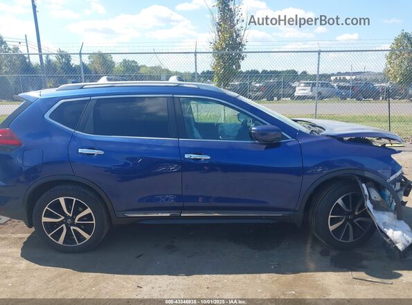 5N1AT2MV6LC746044 2020 NISSAN ROGUE Blue Widok wnętrza 360 stopni