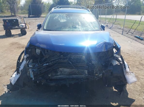 5N1AT2MV6LC746044 2020 NISSAN ROGUE Blue Widok wnętrza z tyłu