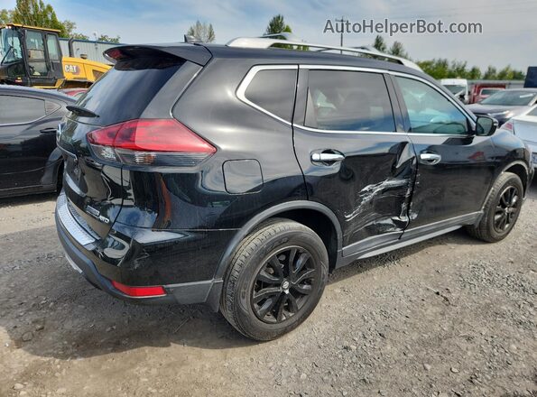 5N1AT2MV6LC787967 2020 NISSAN ROGUE Черный Задняя правая четверть