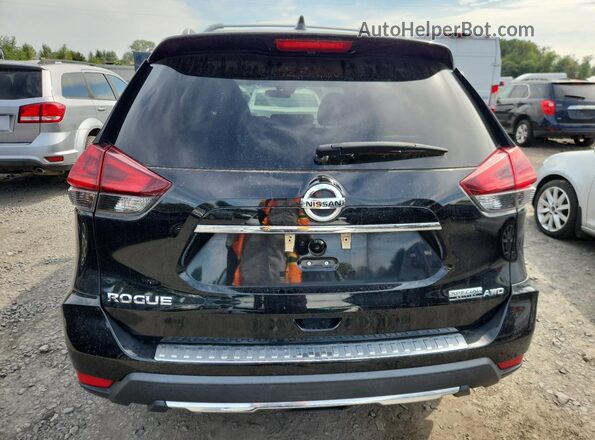 5N1AT2MV6LC787967 2020 NISSAN ROGUE Черный Вид сзади