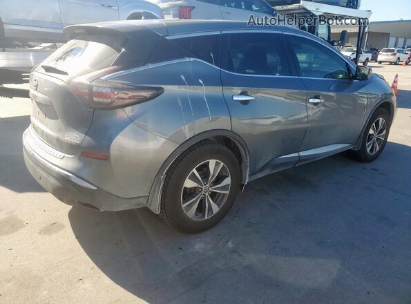 5N1AZ2AJ4LN168207 2020 NISSAN MURANO Silver Задня права чверть
