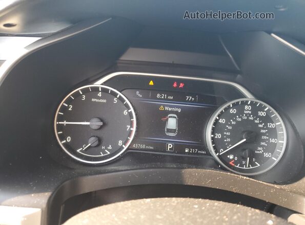 5N1AZ2AS3LN118472 2020 NISSAN MURANO Silver Սարքավորումների վահանակի տեսք