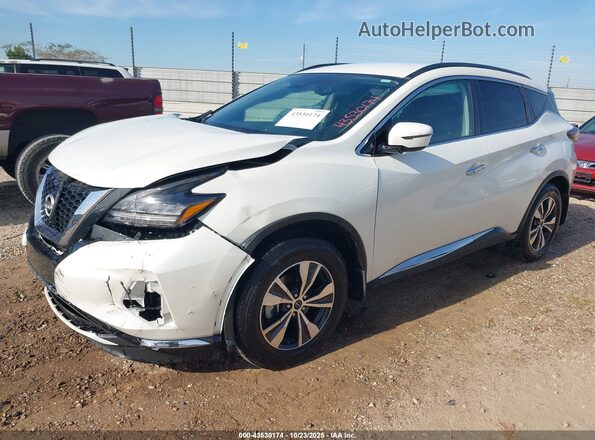 5N1AZ2BJ0PC114418 2023 NISSAN MURANO White Vista tres cuartos delantera izquierda