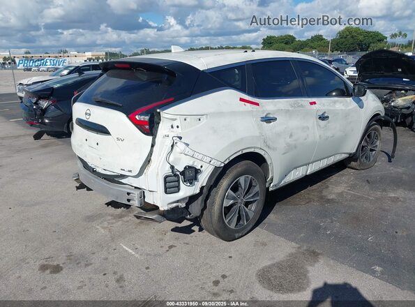 5N1AZ2BJ0PC135768 2023 NISSAN MURANO Белый Задняя правая четверть