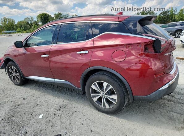 5N1AZ2BJ1LN163044 2020 NISSAN MURANO Бордовый Задняя левая четверть