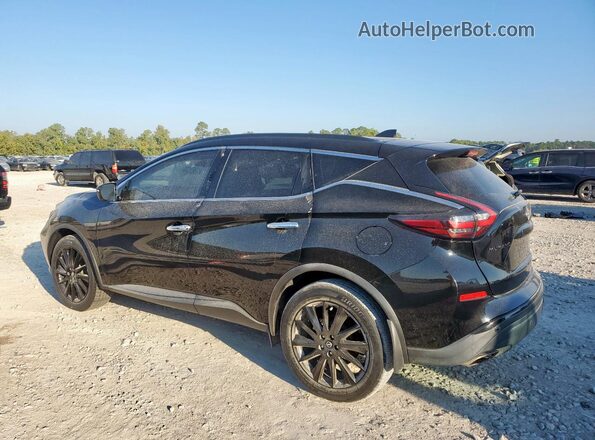 5N1AZ2BJ8PC102744 2023 NISSAN MURANO Black უკანა მარცხენა