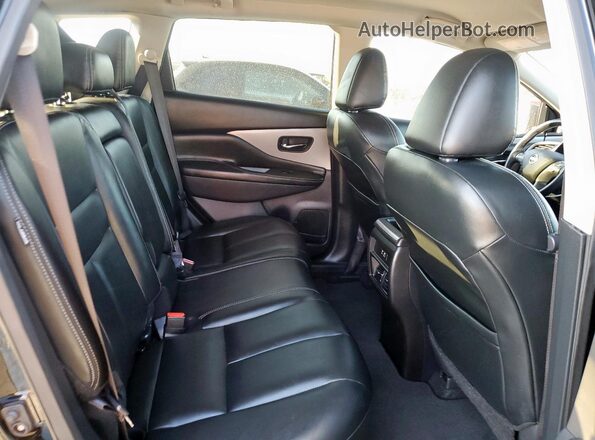 5N1AZ2BJ8PC102744 2023 NISSAN MURANO Black უკანა სავარძლების ხედი