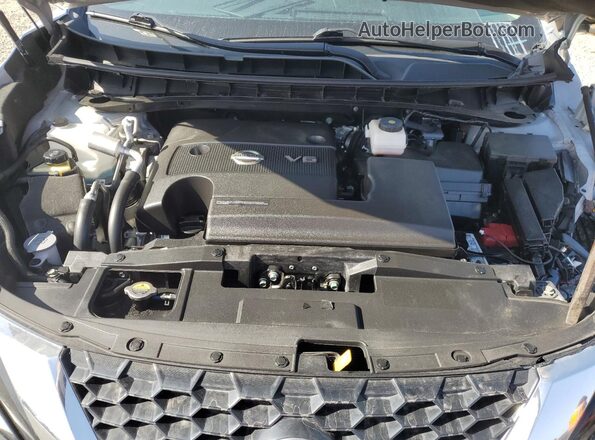5N1AZ2BJ9PC133131 2023 NISSAN MURANO Silver Vista del compartimento del motor