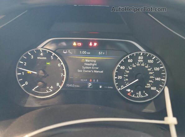 5N1AZ2BS1PC104070 2023 NISSAN MURANO Blue Vista del cuadro de instrumentos