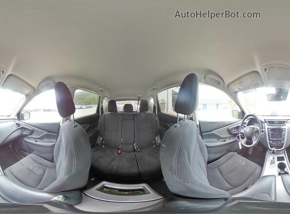 5N1AZ2BS2LN105422 2020 NISSAN MURANO Silver Панорамний вид салону 360°