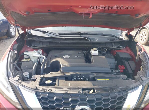 5N1AZ2BS2MC142564 2021 NISSAN MURANO Red Rear view