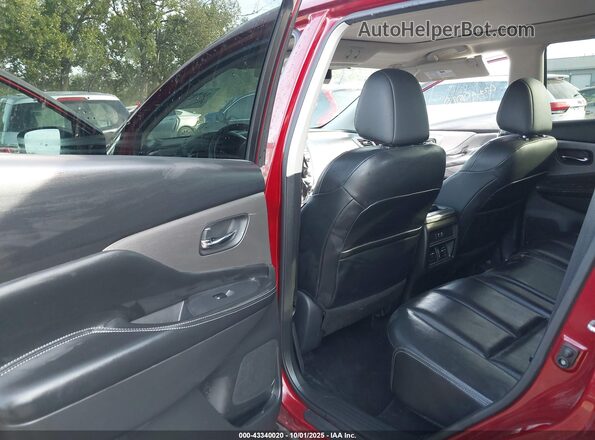 5N1AZ2BS2MC142564 2021 NISSAN MURANO Red VIN sticker view