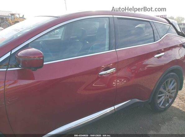 5N1AZ2BS2MC142564 2021 NISSAN MURANO Red 360 interior view