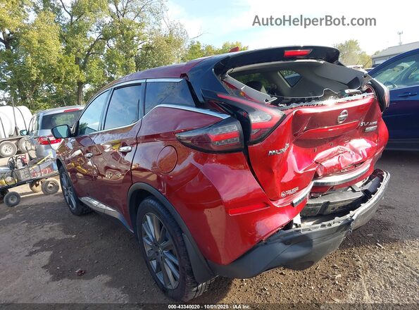 5N1AZ2BS2MC142564 2021 NISSAN MURANO Red Rear left