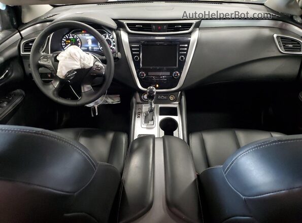 5N1AZ2BS4MC131341 2021 NISSAN MURANO Silver Առջևի վահանակի տեսք
