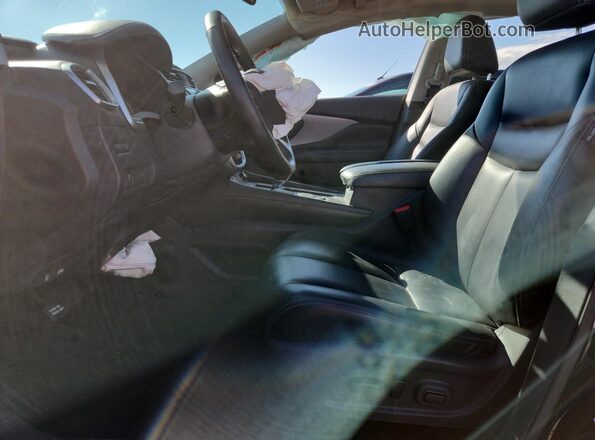 5N1AZ2BS4PC114219 2023 NISSAN MURANO Black Widok wnętrza z przodu