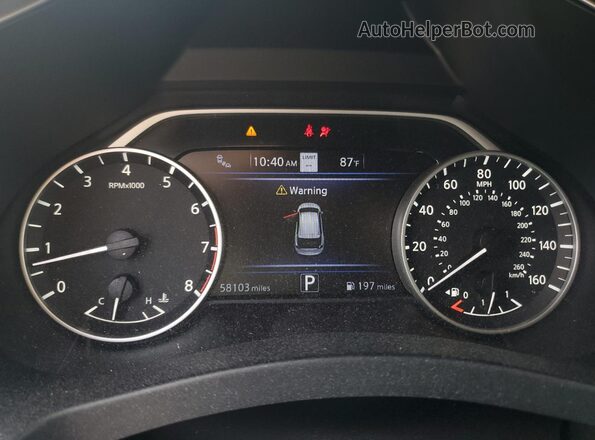 5N1AZ2CJ0PC119455 2023 NISSAN MURANO Red Սարքավորումների վահանակի տեսք