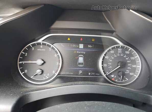 5N1AZ2CJ1LN139633 2020 NISSAN MURANO Black Instrument cluster view