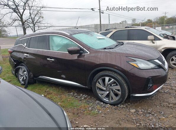 5N1AZ2CJ8MC127606 2021 NISSAN MURANO Purple Vista del cuadro de instrumentos