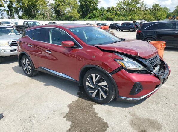 5N1AZ2CJ9PC138568 2023 NISSAN MURANO Красный Передняя правая четверть