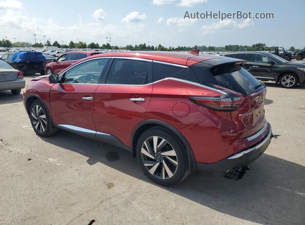 5N1AZ2CJ9PC138568 2023 NISSAN MURANO Красный Задняя левая четверть