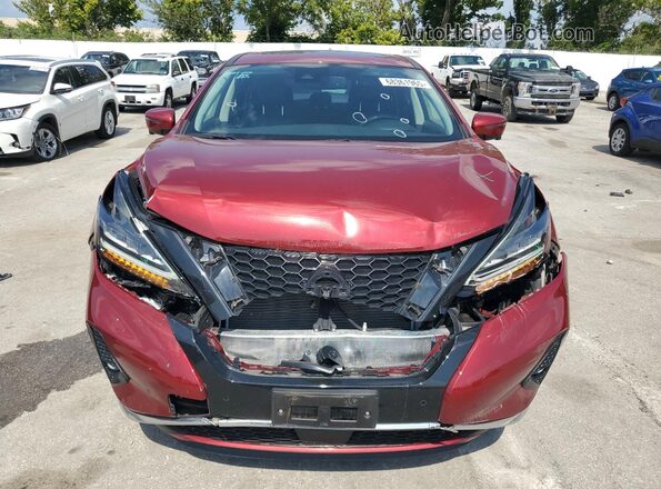 5N1AZ2CJ9PC138568 2023 NISSAN MURANO Красный Вид спереди