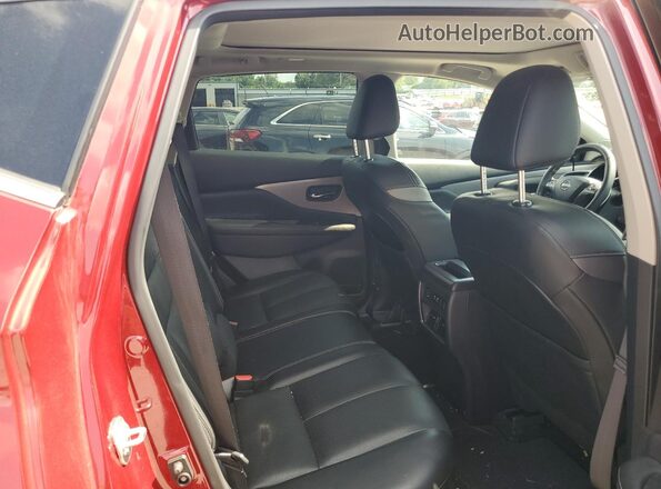 5N1AZ2CJ9PC138568 2023 NISSAN MURANO Красный Вид задних сидений