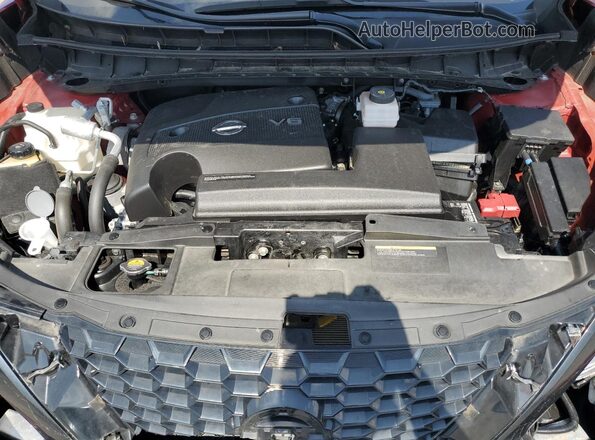 5N1AZ2CJ9PC138568 2023 NISSAN MURANO Красный Вид задней части салона